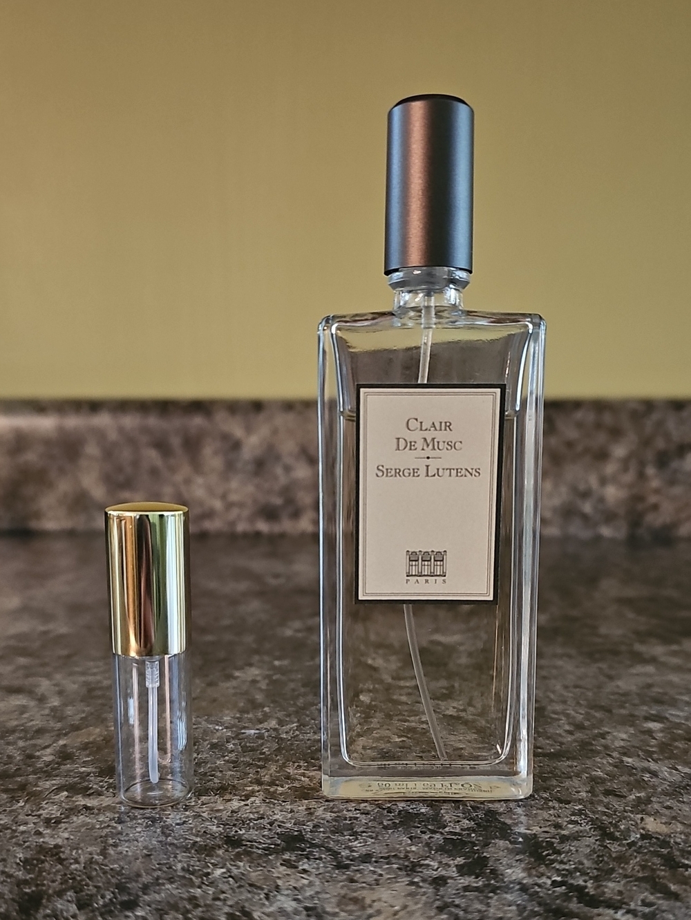 5 ML Sample CLAIR DE MUSC by Serge Lutens Perfume EDP VIntage Original